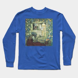 The Magician's Cape - John Bauer Long Sleeve T-Shirt